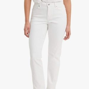 Levi's Women's Classic Straight Jeans | Simply White | Size 32 (14)